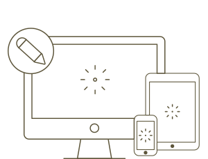 icono de pantallas de diferentes dispositivos